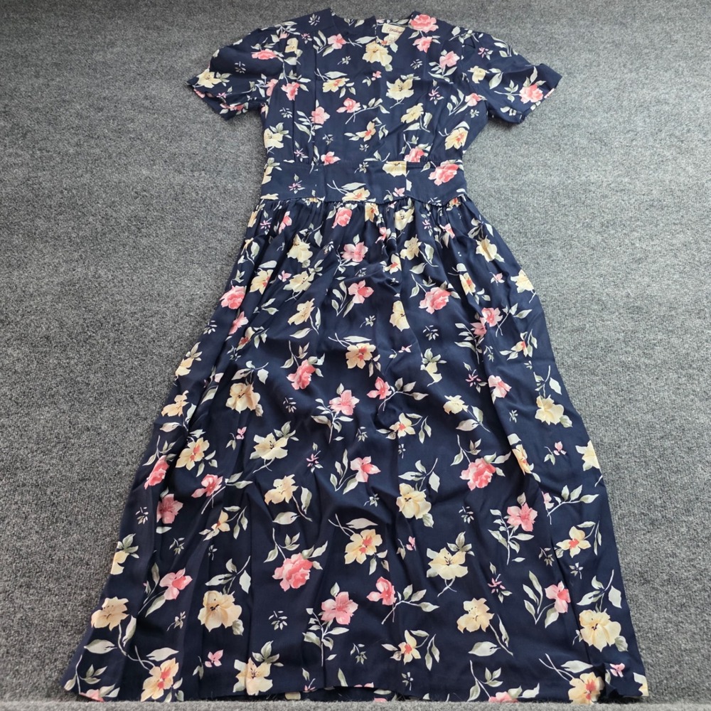 Worthington Vintage FloralRayon Midi Dress Size 8‎